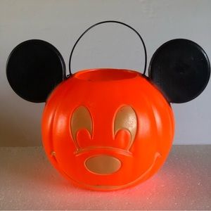 General Foam Halloween Micky Mouse Blow Mold Candy Bucket Pail Trick or Treat